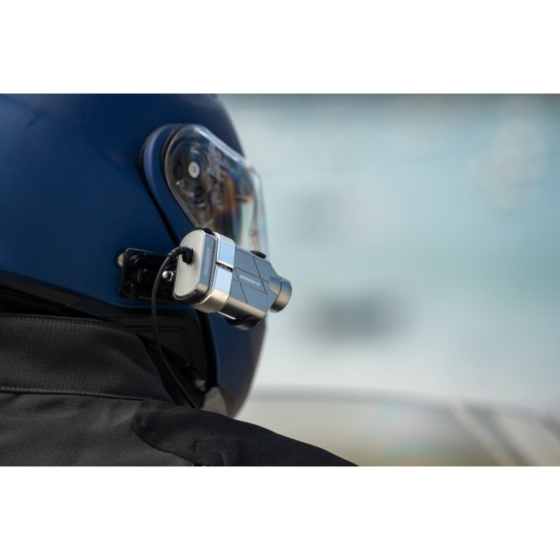 Cameră pentru cască de motocicletă INNOVV H5, gri-argintiu