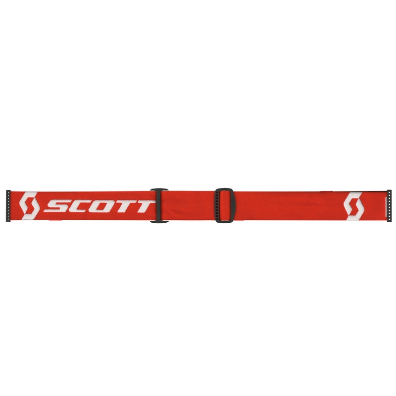 Ochelari de motocross SCOTT Primal Clear roșu-transparent