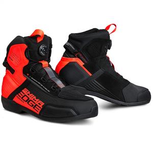 Ghete moto Shima Edge Vent roșii