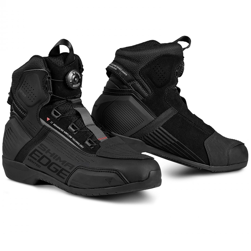 Shima Edge Vent Negru cizme de motocicletă Shima Edge Vent