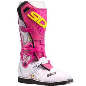 Ghete moto SiDi Crossair HD End BB001 roz-alb