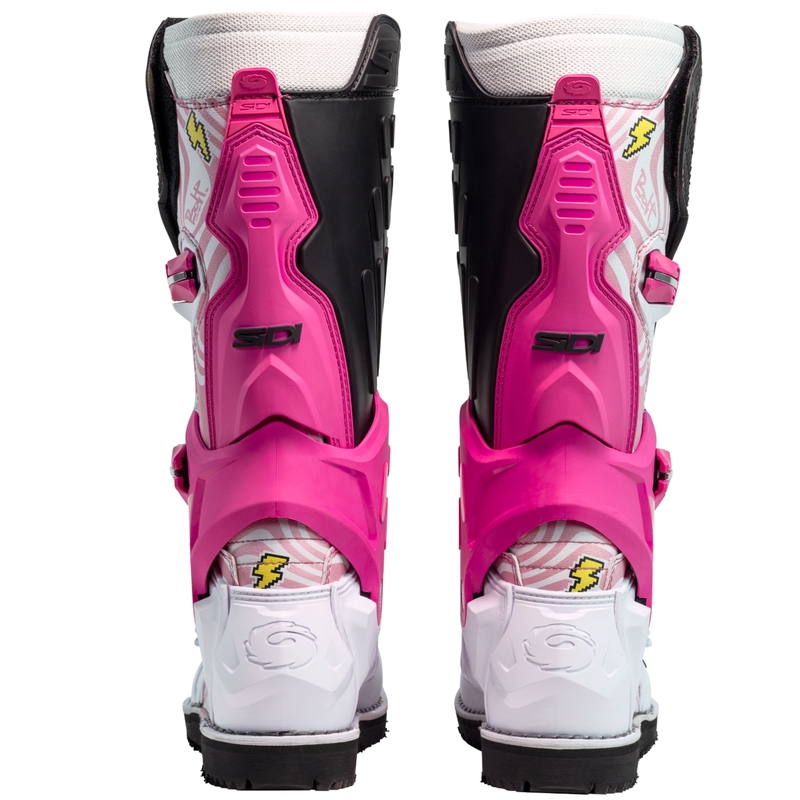 Ghete moto SiDi Crossair HD End BB001 roz-alb