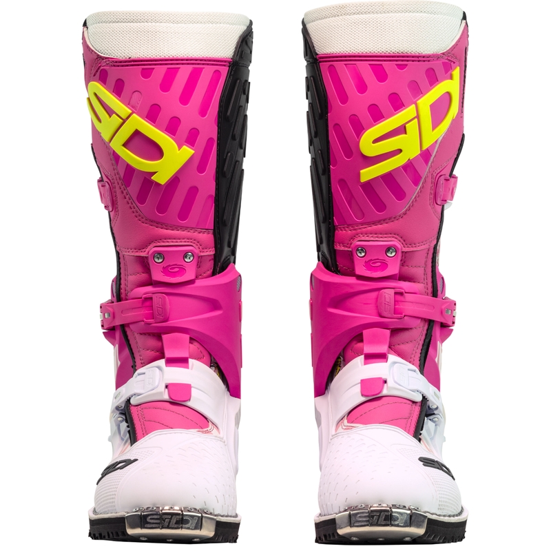 Ghete moto SiDi Crossair HD End BB001 roz-alb