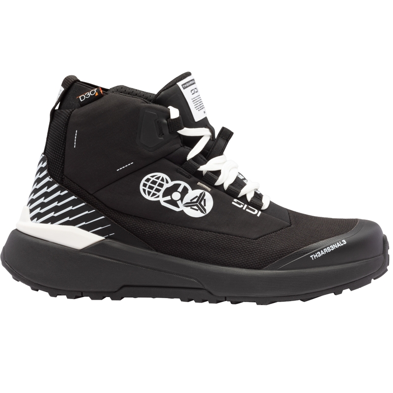 Ghete moto SiDi Nucleus TH3 WP Shadow negru-alb
