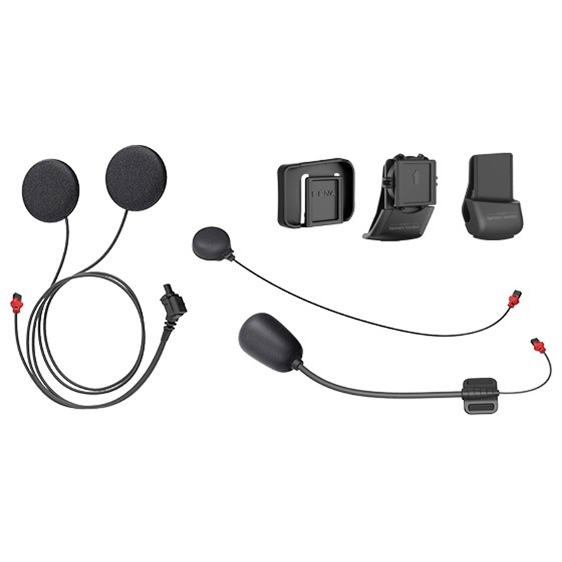 Suport pentru cască cu accesorii pentru căști SENA 50C Sound by Harman Kardon + microfon