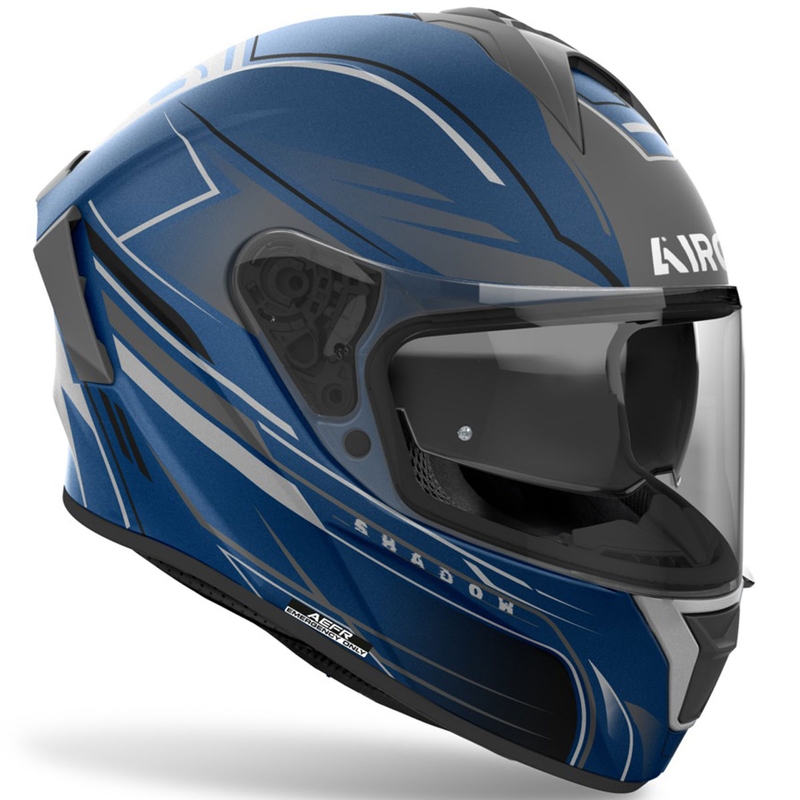 Cască integrală pentru motocicletă Airoh SPARK 2 Shadow, albastru mat