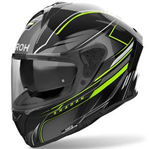 Cască integrală pentru motocicletă Airoh SPARK 2 Shadow, galben lucios