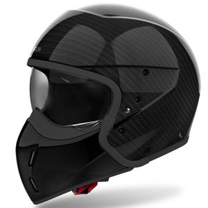 Cască modulară de motocicletă Airoh J110 Carbon negru lucios