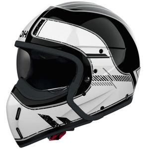 Cască modulară de motocicletă Airoh J110 Raster alb lucios