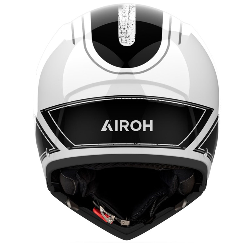 Cască modulară de motocicletă Airoh J110 Raster alb lucios