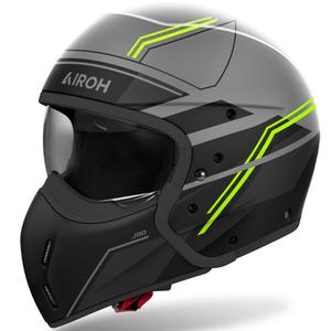 Cască modulară de motocicletă Airoh J110 Slim galben mat