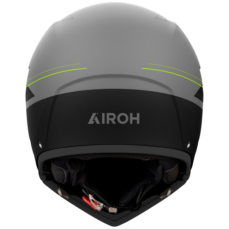 Cască modulară de motocicletă Airoh J110 Slim galben mat