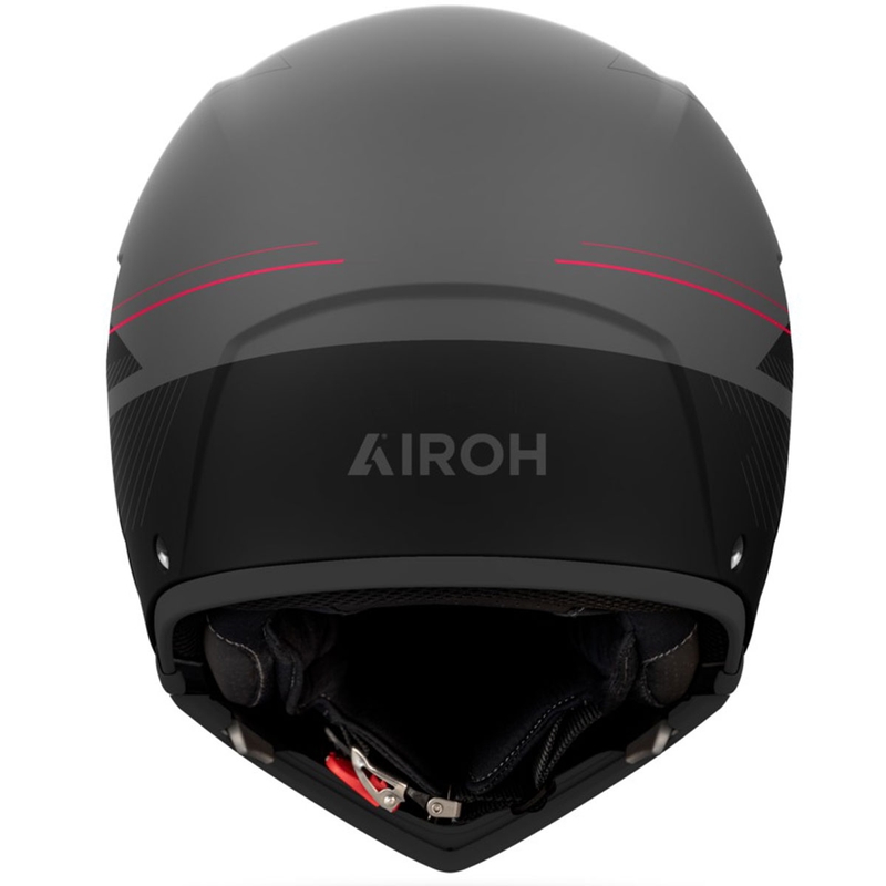 Cască modulară de motocicletă Airoh J110 Slim roșu mat