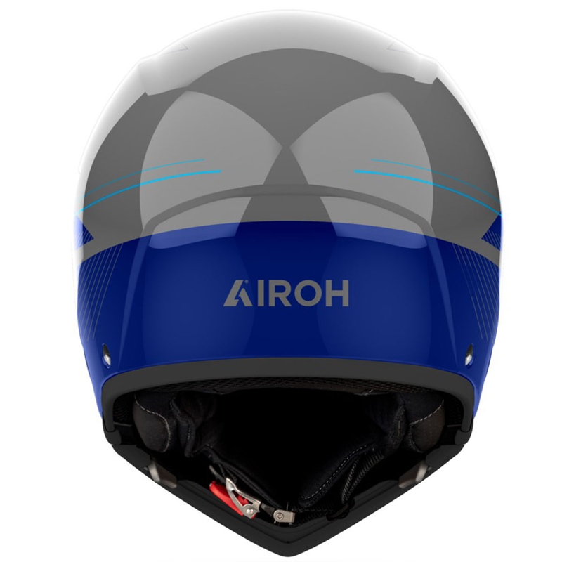 Cască modulară de motocicletă Airoh J110 Slim albastru lucios