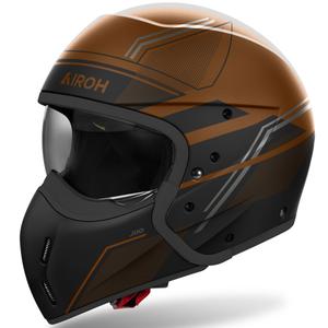 Cască modulară de motocicletă Airoh J110 Slim bronz strălucitor
