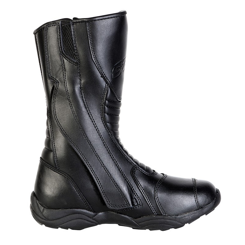 Ozone Moto III Negru lucios Negru Motocicleta Boots lichidare