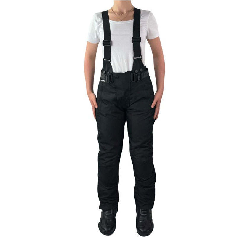 Pantaloni de motocicletă pentru copii Roleff Kodra negri