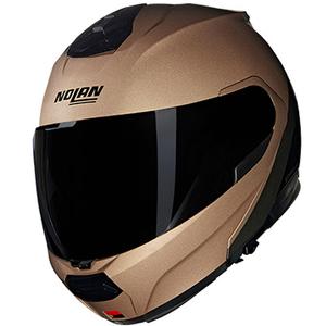 Cască de motocicletă pliabilă Nolan N100-6 Verniciatura Speciale N-COM 341 nisip-negru