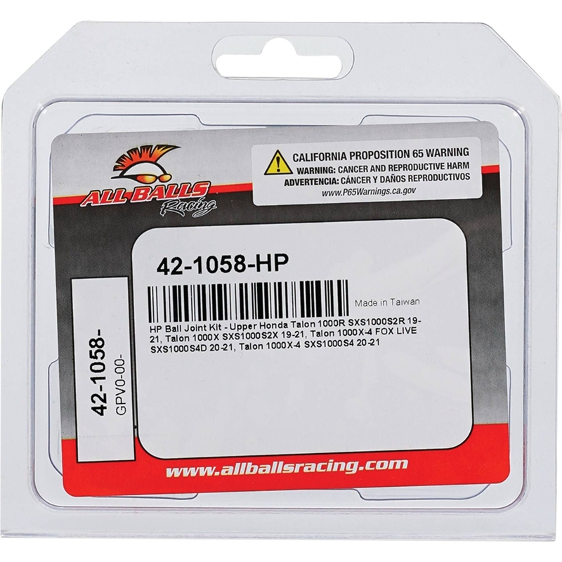 Kit pivot bascula All Balls Racing HP upper
