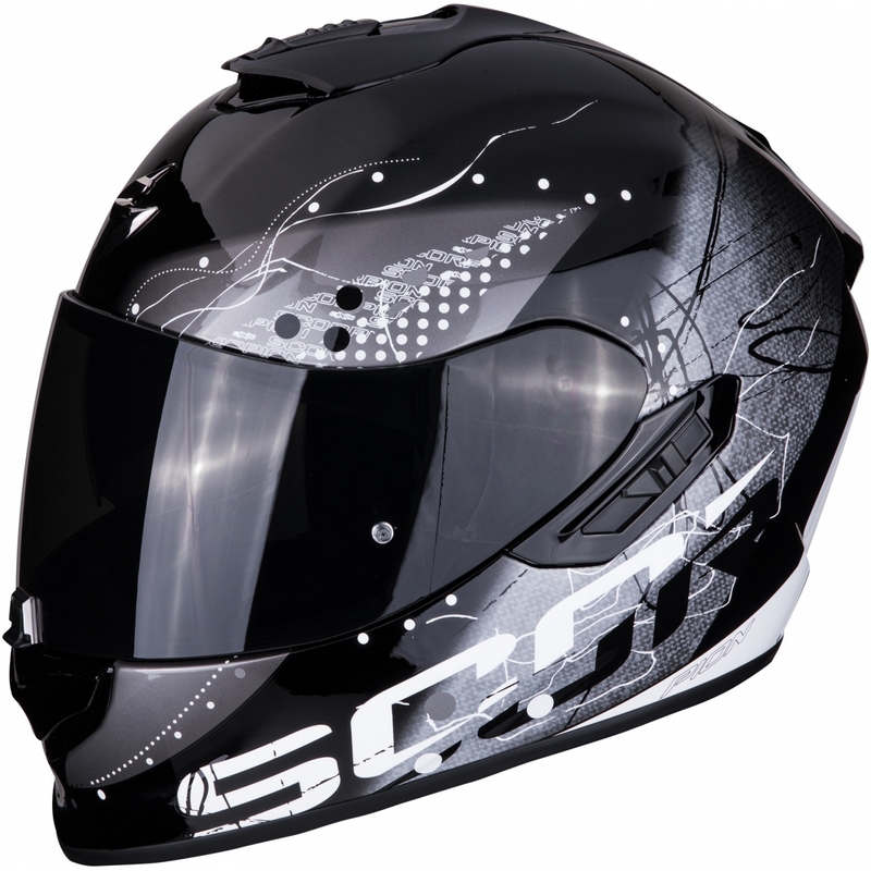 Cască integrală Scorpion EXO-1400 Air Classy Black-Silver Vânzări lichidare