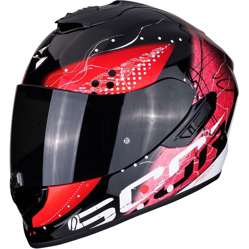 Cască integrală Scorpion EXO-1400 Air Classy negru-roșu