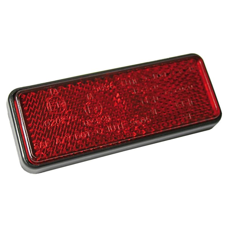 Reflector Highsider Smart cu filet 85x30 mm roșu