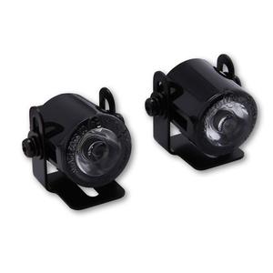 Lampă de parcare LED inteligentă Highsider, rotundă, neagră, 24,7 mm