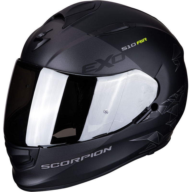 Cască integrală Scorpion EXO-510 Air Pique negru-argintiu lichidare