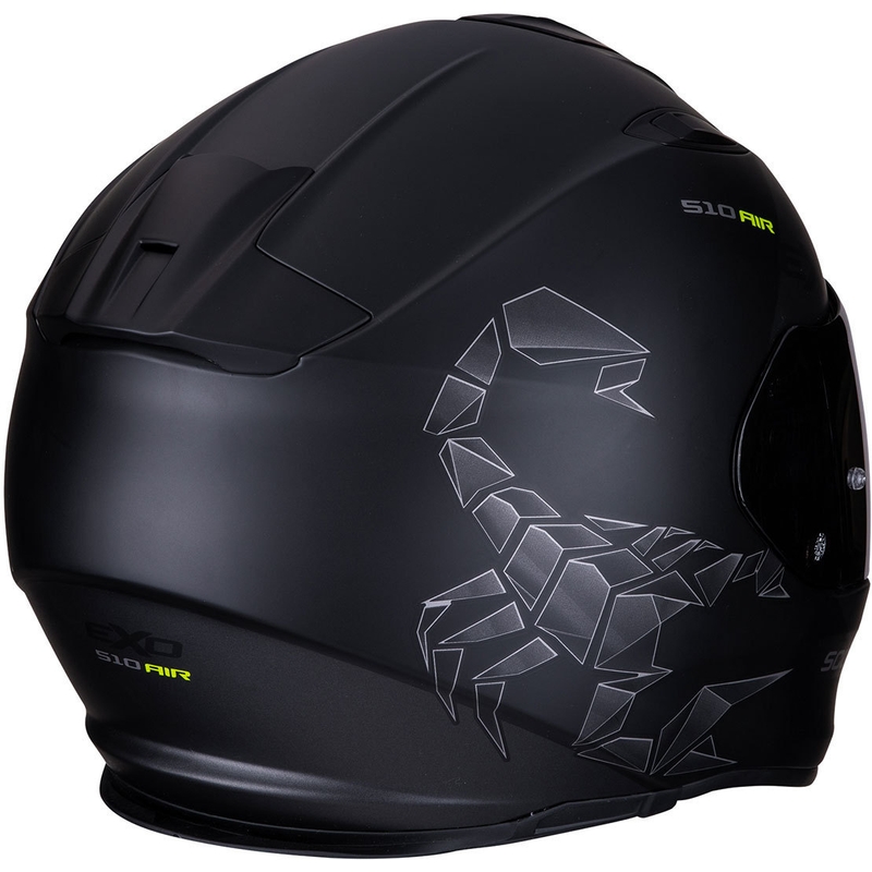Cască integrală Scorpion EXO-510 Air Pique negru-argintiu lichidare