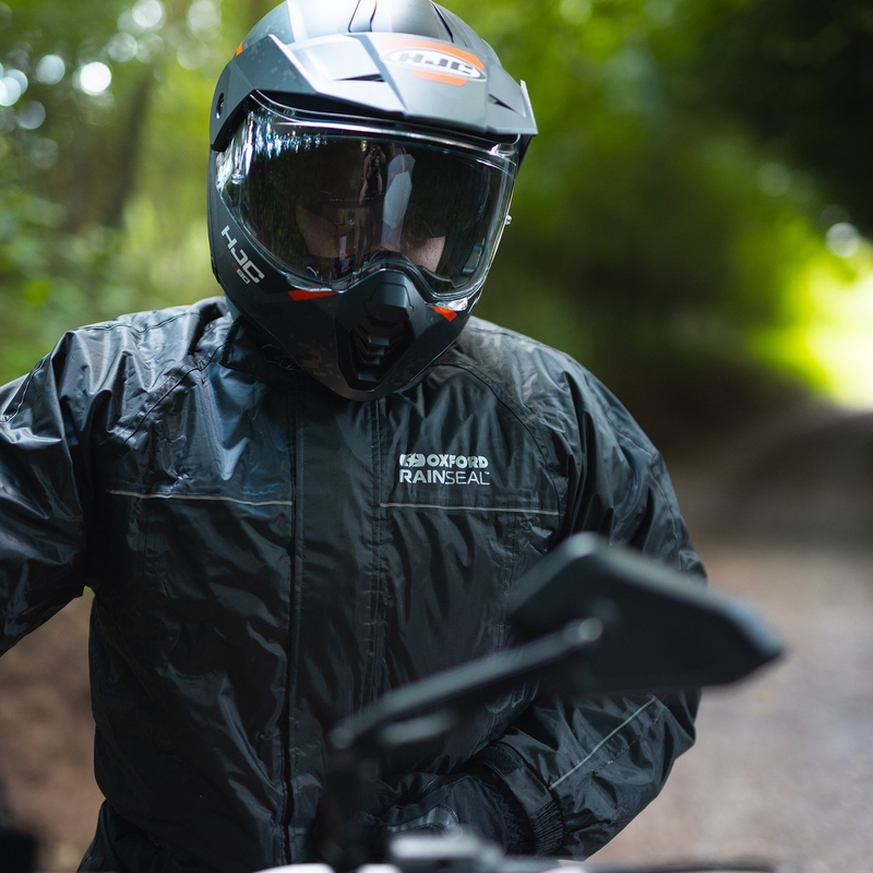 Jachetă termică impermeabilă Oxford Rain Seal neagră