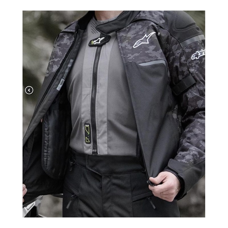 Vestă airbag Alpinestars Tech-Air® 5 gri-negru - calitatea a II-a - II. calitate - II. calitate