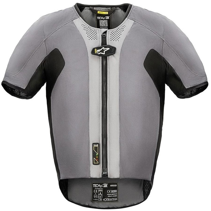 Vestă airbag Alpinestars Tech-Air® 5 gri-negru - calitatea a II-a - II. calitate - II. calitate