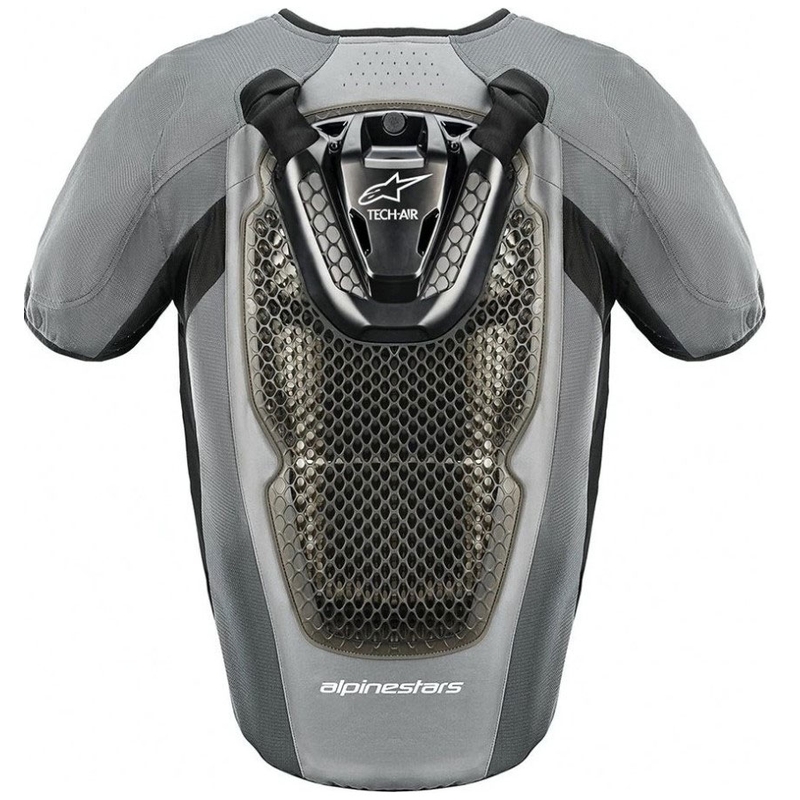 Vestă airbag Alpinestars Tech-Air® 5 gri-negru - calitatea a II-a - II. calitate - II. calitate