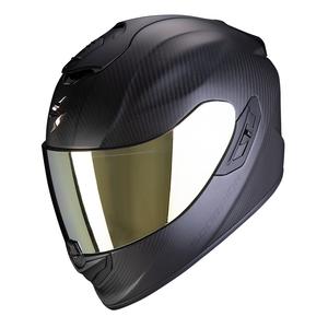 Cască integrală pentru motocicletă Scorpion EXO-1400 EVO II CARBON AIR negru mat - calitatea a II-a