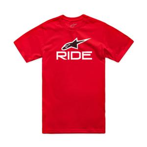 Tricou Alpinestars Ride 4.0 CSF roșu-alb-negru - calitatea a II-a