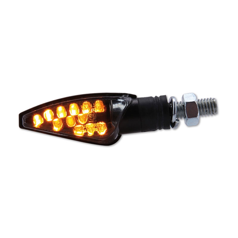 Semnalizatoare pentru motociclete Highsider Smart Toledo LED negre