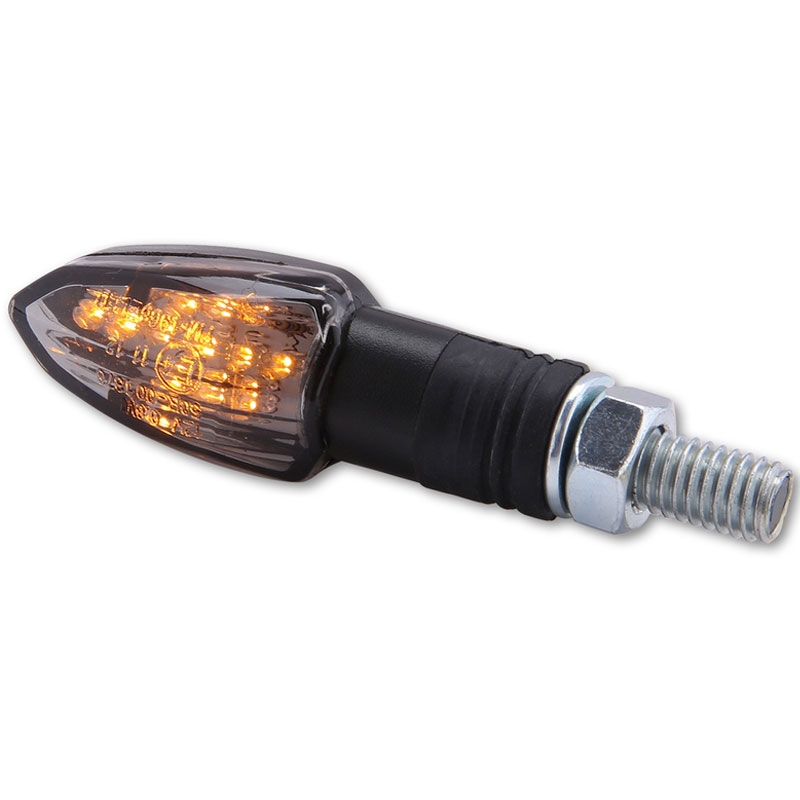 Semnalizatoare motocicletă Highsider Smart Lizzard LED negre