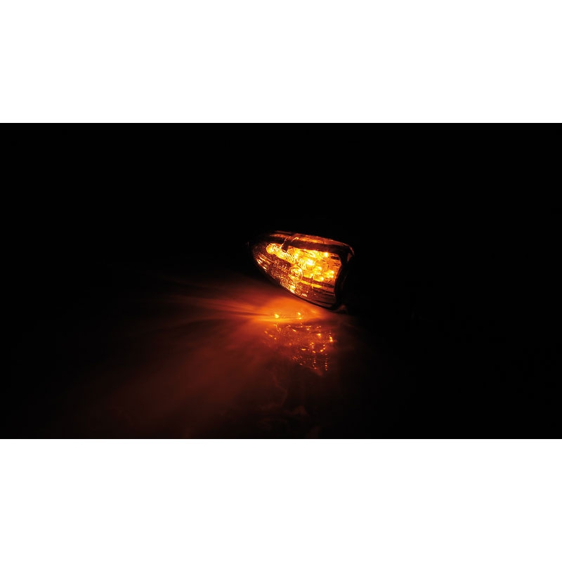 Semnalizatoare motocicletă Highsider Smart Lizzard LED negre