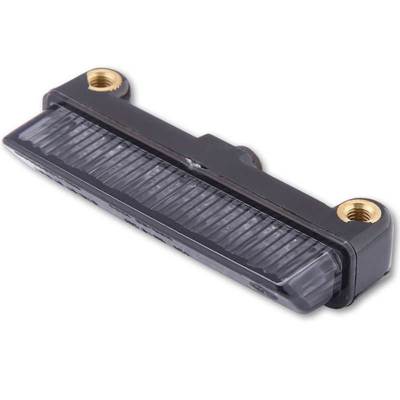 Stop spate pentru motocicletă Highsider Smart Mini LED, negru fumuriu