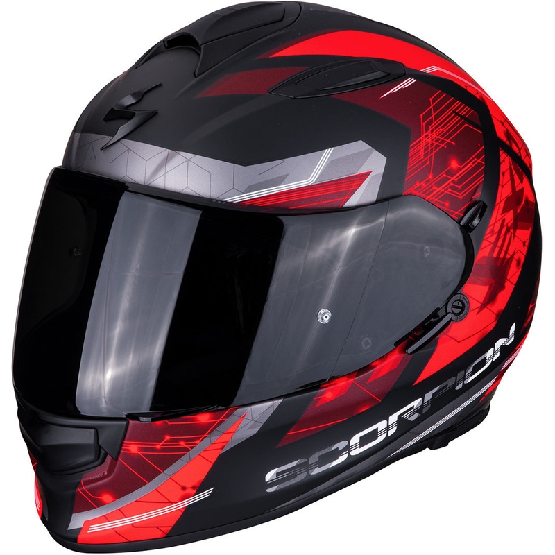 Cască integrală Scorpion EXO-510 Air Clarus negru-roșu
