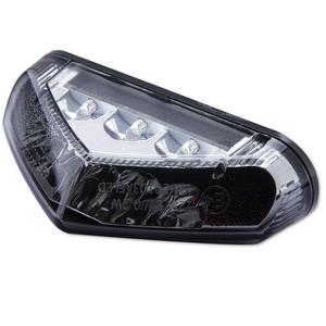 Stop spate motocicletă Highsider Smart LED negru-transparent