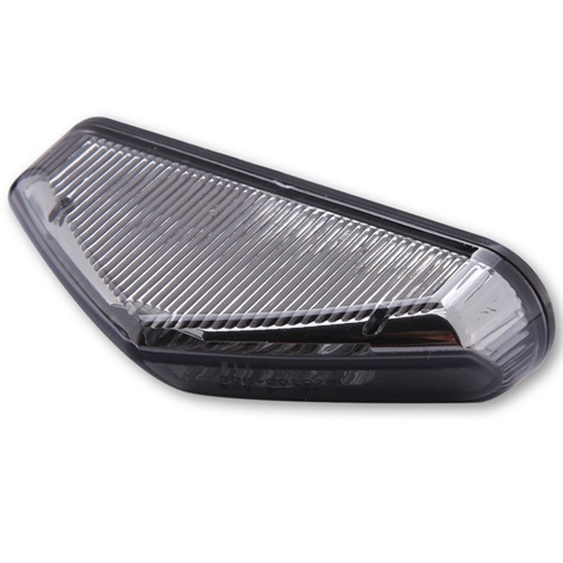 Stop spate motocicletă Highsider Smart LED negru-transparent
