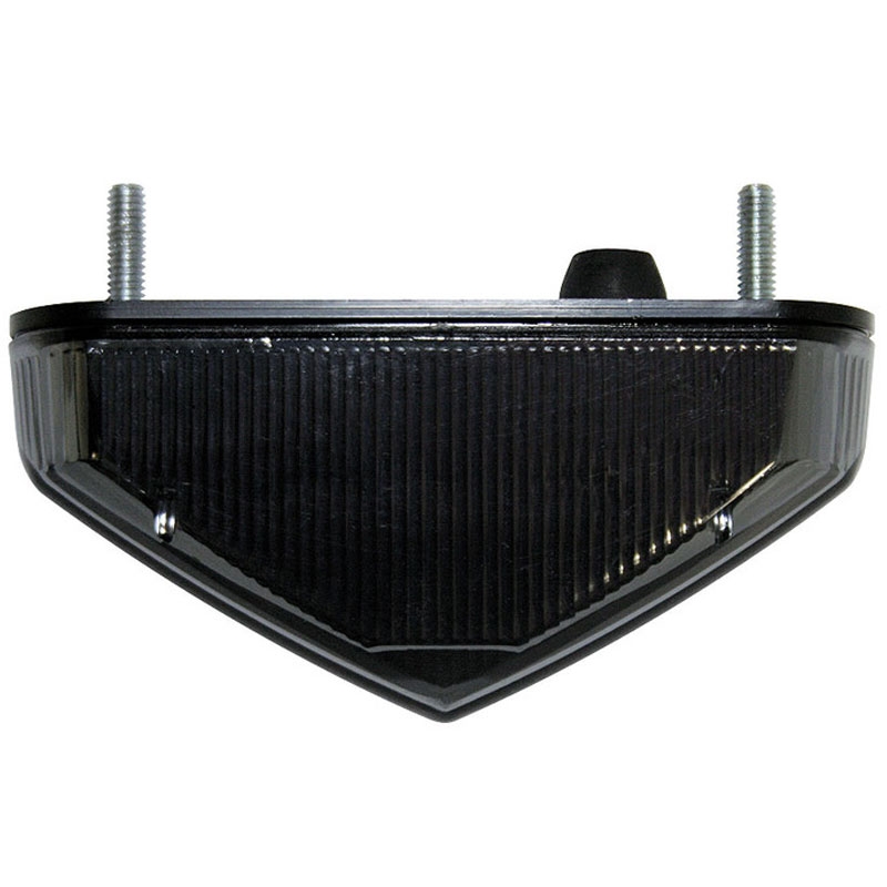 Stop spate motocicletă Highsider Smart LED negru-transparent