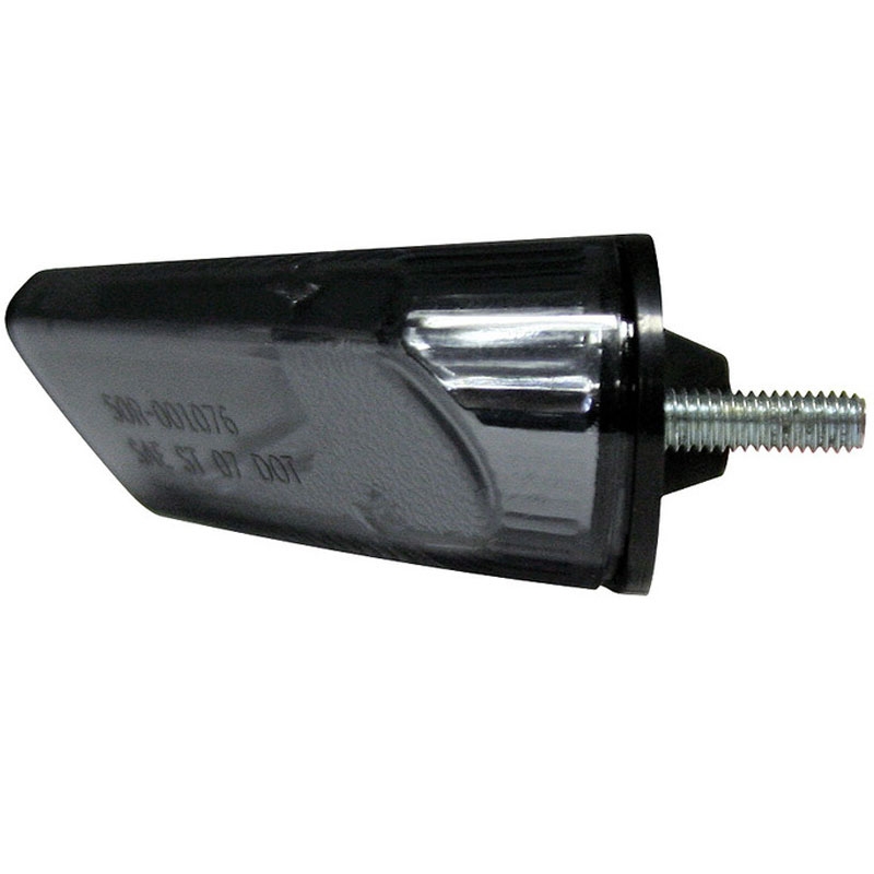Stop spate motocicletă Highsider Smart LED negru-transparent