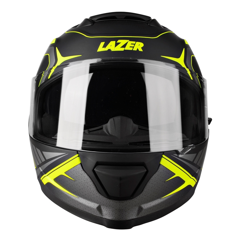 Cască integrală pentru motociclete Lazer Rafale Hexa negru-galben-fluo lichidare