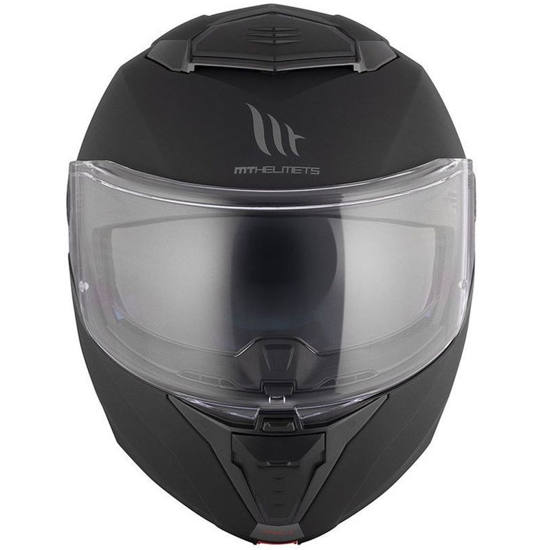 Cască de motocicletă pliabilă MT ATOM 2 SV SOLID A1 negru mat