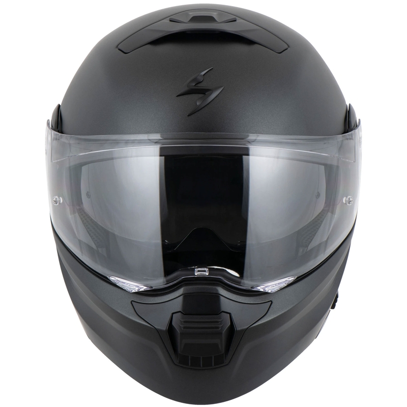 Cască de motocicletă Scorpion EXO-930 EVO Solid, flip-up, neagră mată