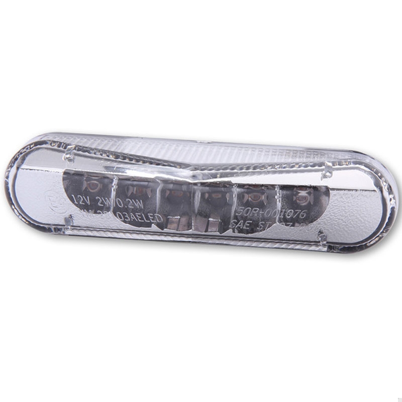 Stop spate Highsider Smart LED pentru motocicletă, transparent