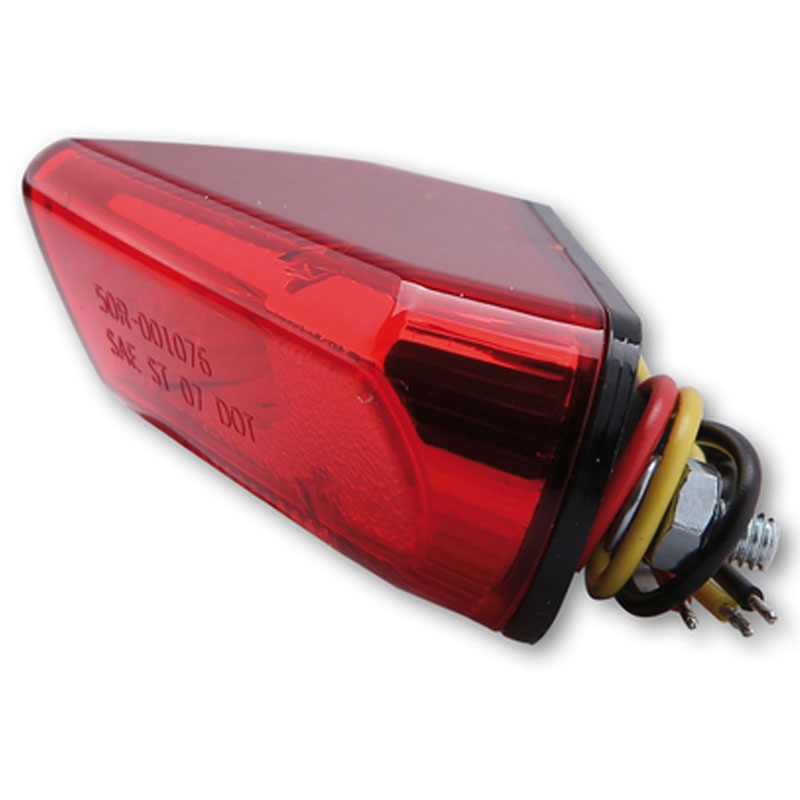 Stop spate pentru motocicletă Highsider Smart LED, roșu