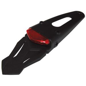 Stop spate pentru motocicletă Highsider Smart LED cu ramă din plastic, negru-roșu